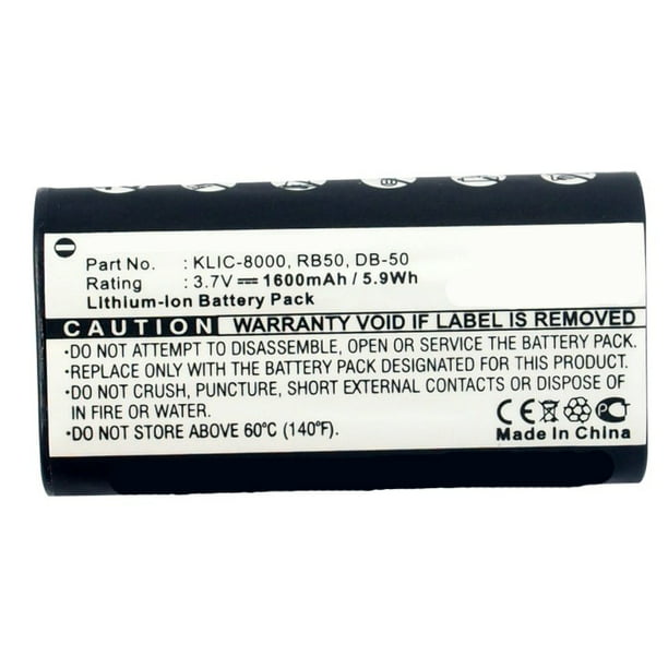 1600mAh Battery Replacement for Wisycom MPRLBP 